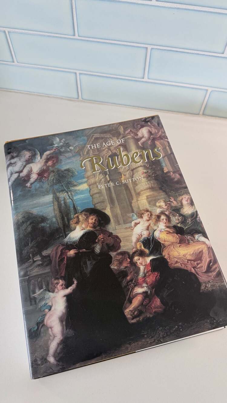The Age of Rubens by Peter C. Sutton Hardcover Art Book